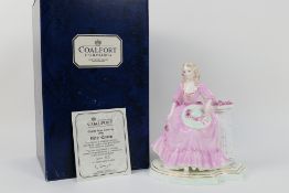 Coalport - A boxed limited edition lady figure from the English Rose Collection 1992, May Queen,
