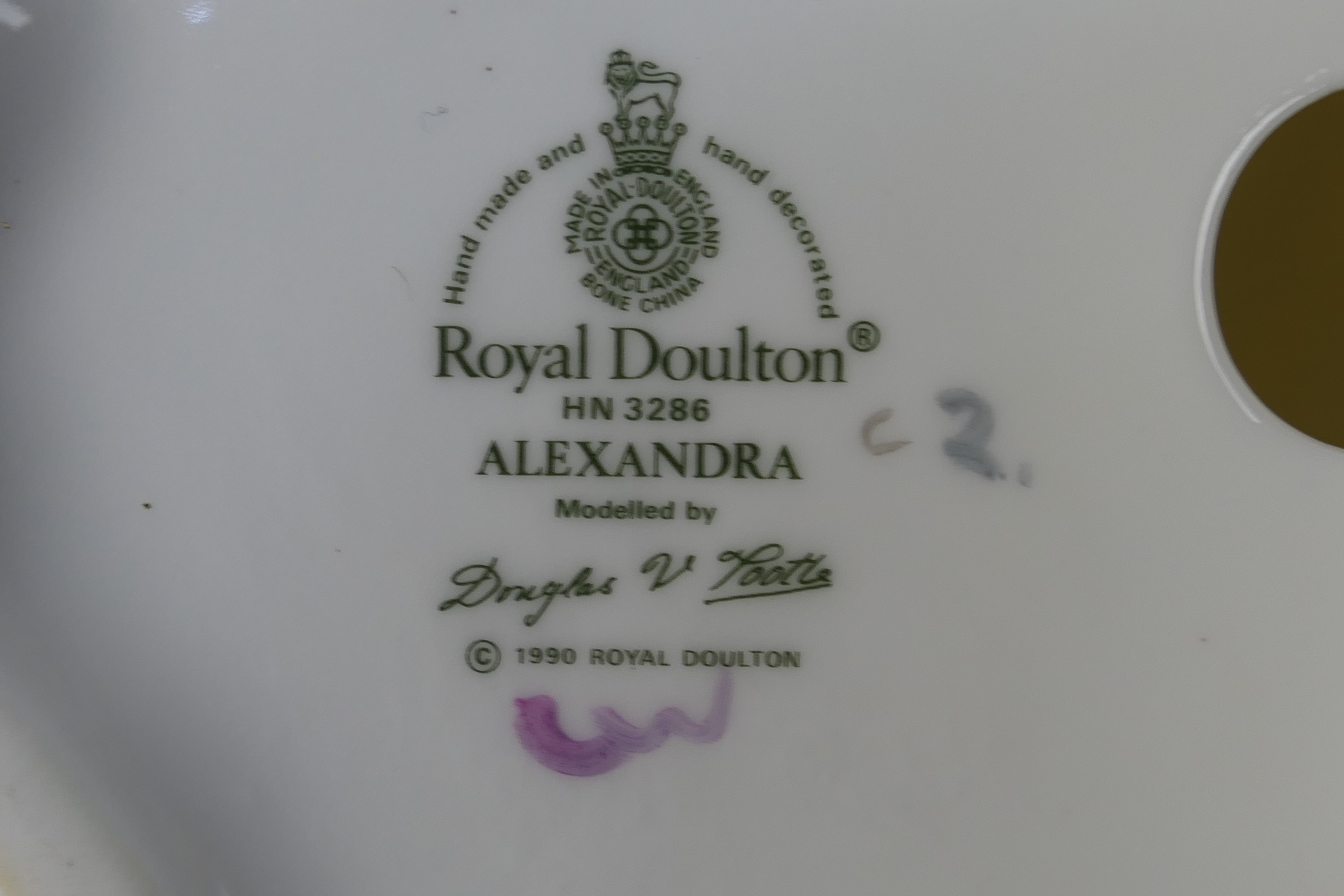 Royal Doulton - Three boxed lady figures to include Alexandra # HN3286, - Image 7 of 8