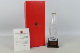 Coca-Cola - A limited edition lead crystal replica Coca-Cola bottle,