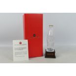 Coca-Cola - A limited edition lead crystal replica Coca-Cola bottle,