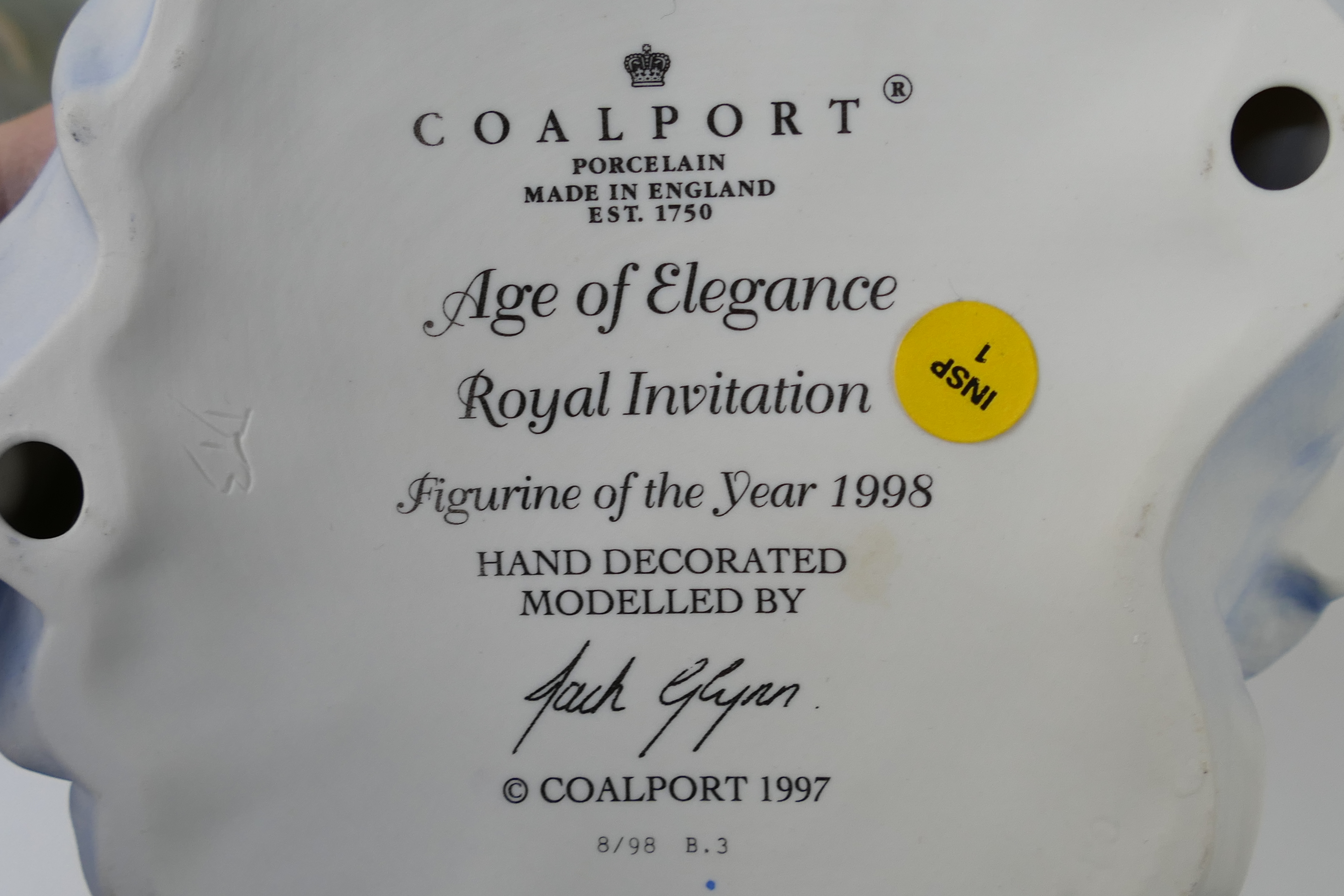 Coalport - Three figures from the Age Of Elegance collection comprising Royal Invitation, - Image 6 of 7