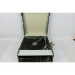 Philips - A vintage Philips Garrard Model 1000 portable record player.
