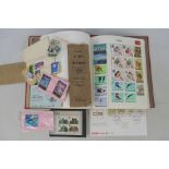 Philately - A album containing a quantity of UK and world stamps.