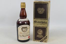 A 75cl bottle of Slaintheva 12 Years Old, 40% vol, blended and bottled by Alexander Dunn & Co,
