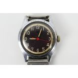 A military style Swiss wrist watch with