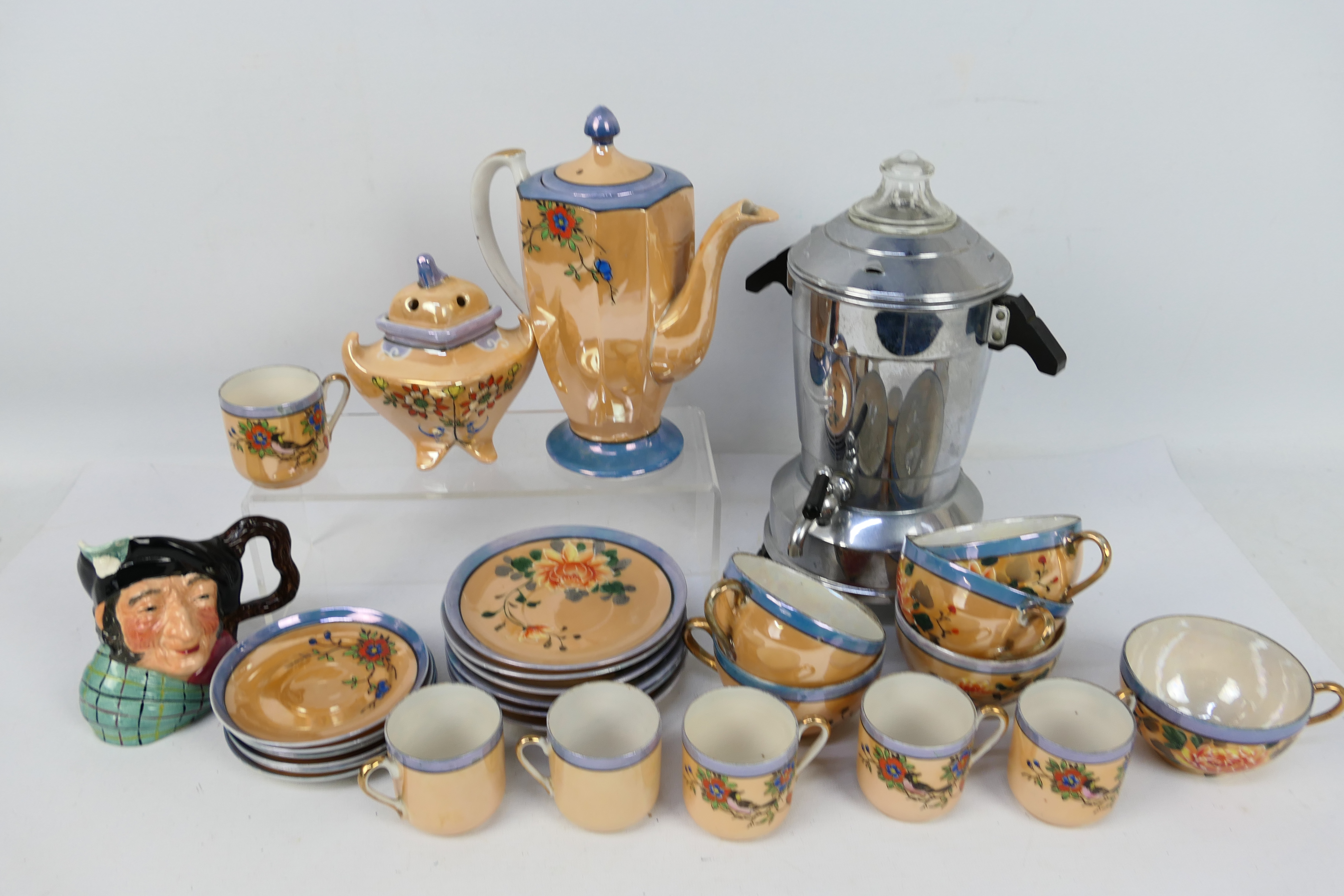 A Japanese coffee service and an Art Dec