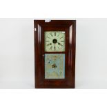 American weight driven 30 hour shelf clock by Jerome & Co.