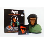 A limited edition Planet Of The Apes ape bust, contained in original box.