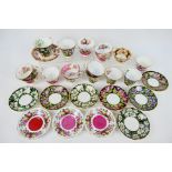 Royal Albert - A collection of tea wares, varying patterns to include Lady Carlyle, Lady Hamilton,