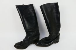 A pair of German army officer's Jackboots.