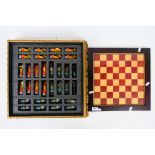 A fantasy themed chess set with 8 cm (h) king.