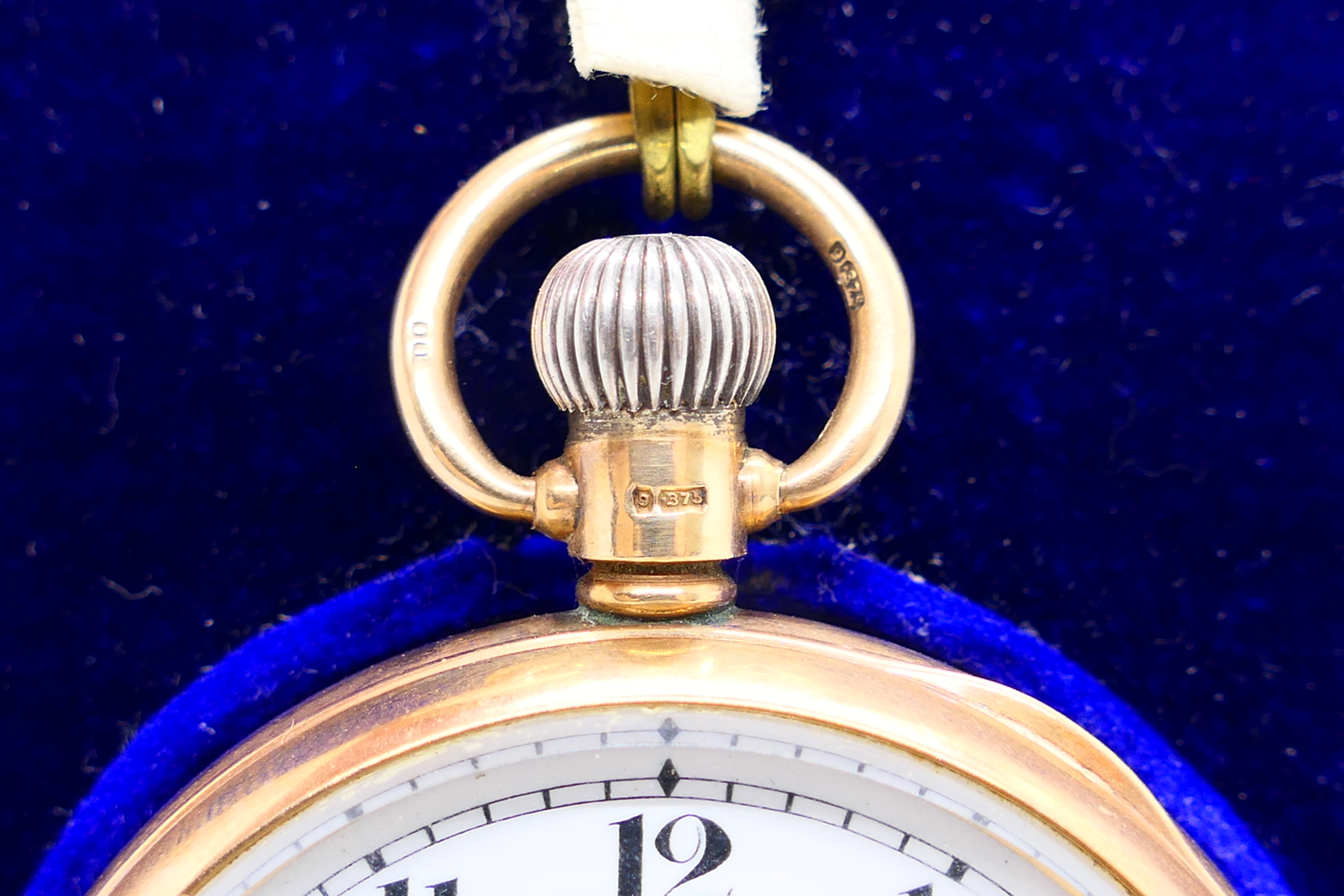 A 9ct rose gold cased open face pocket watch by Limit, - Image 3 of 7