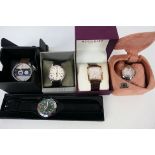 A quantity of boxed fashion watches to include Accurist, Guess, Diesel and other.