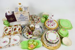 Mixed ceramics to include Grimwades Royal Winton tea wares, Royal Worcester, Wedgwood and other.