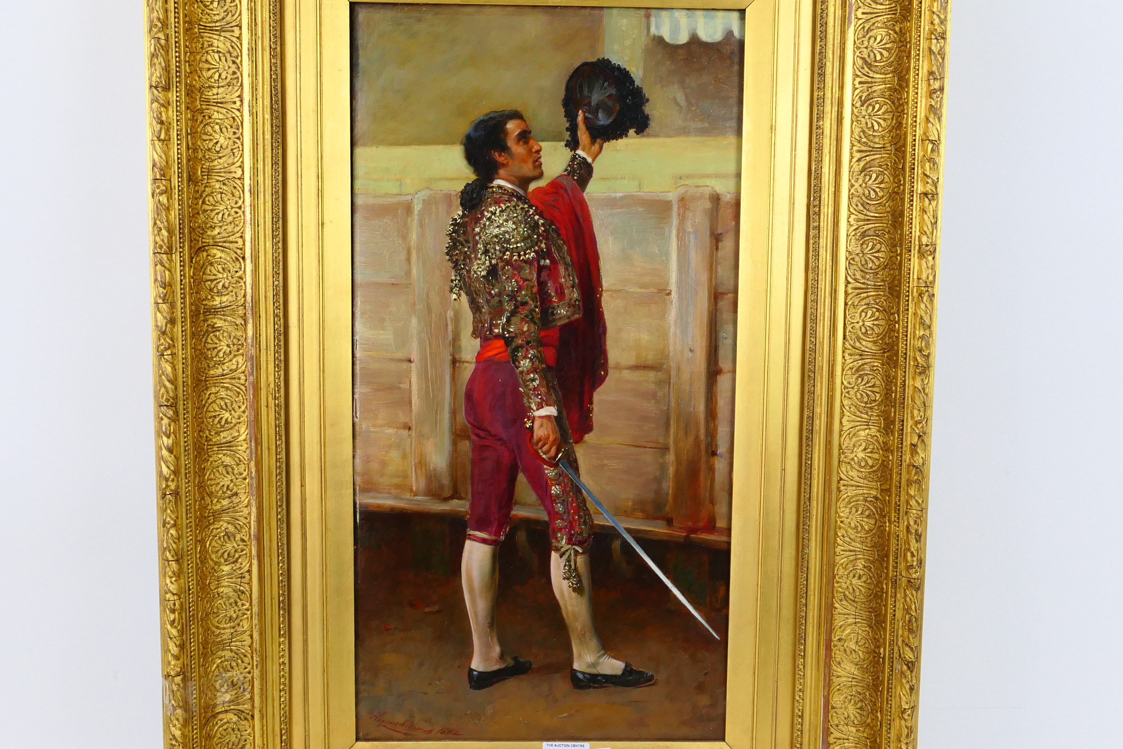 John Haynes Williams (British 1836 - 1908) - Gilt framed oil on canvas, - Image 2 of 8