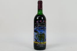 A 75cl bottle of Bordeaux, 1944, bottle commemorating the 50th anniversary of the Normandy landings.