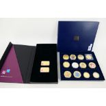 Various commemorative coins / ingots to include London 2012 Olympics Commemorative Ingot Series