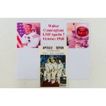 Astronaut autograph, Ronnie Walter Cunningham,