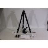 Photography - A Manfrotto 190XPROB tripod and a 804RC2 Basic Pan Tilt Head, both boxed.