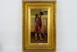 John Haynes Williams (British 1836 - 1908) - Gilt framed oil on canvas,