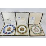 Minton - Three boxed, limited edition,