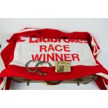 Horse racing interest - A winners blanket for a Ladbrokes sponsored race,