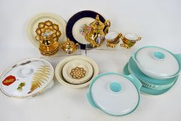 Ceramics to include Poole Pottery, Royal Worcester, German coffee set.