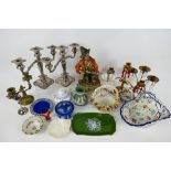 Lot comprising ceramics to include Royal Albert, Wedgwood Jasperware, Wade Noddy figure,
