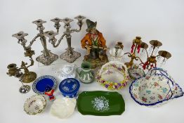 Lot comprising ceramics to include Royal Albert, Wedgwood Jasperware, Wade Noddy figure,