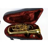 Virtuosi - Euphonium. A 4/4 scale, 26", Bb, 4 valve brass Euphonium by Virtuosi, England.