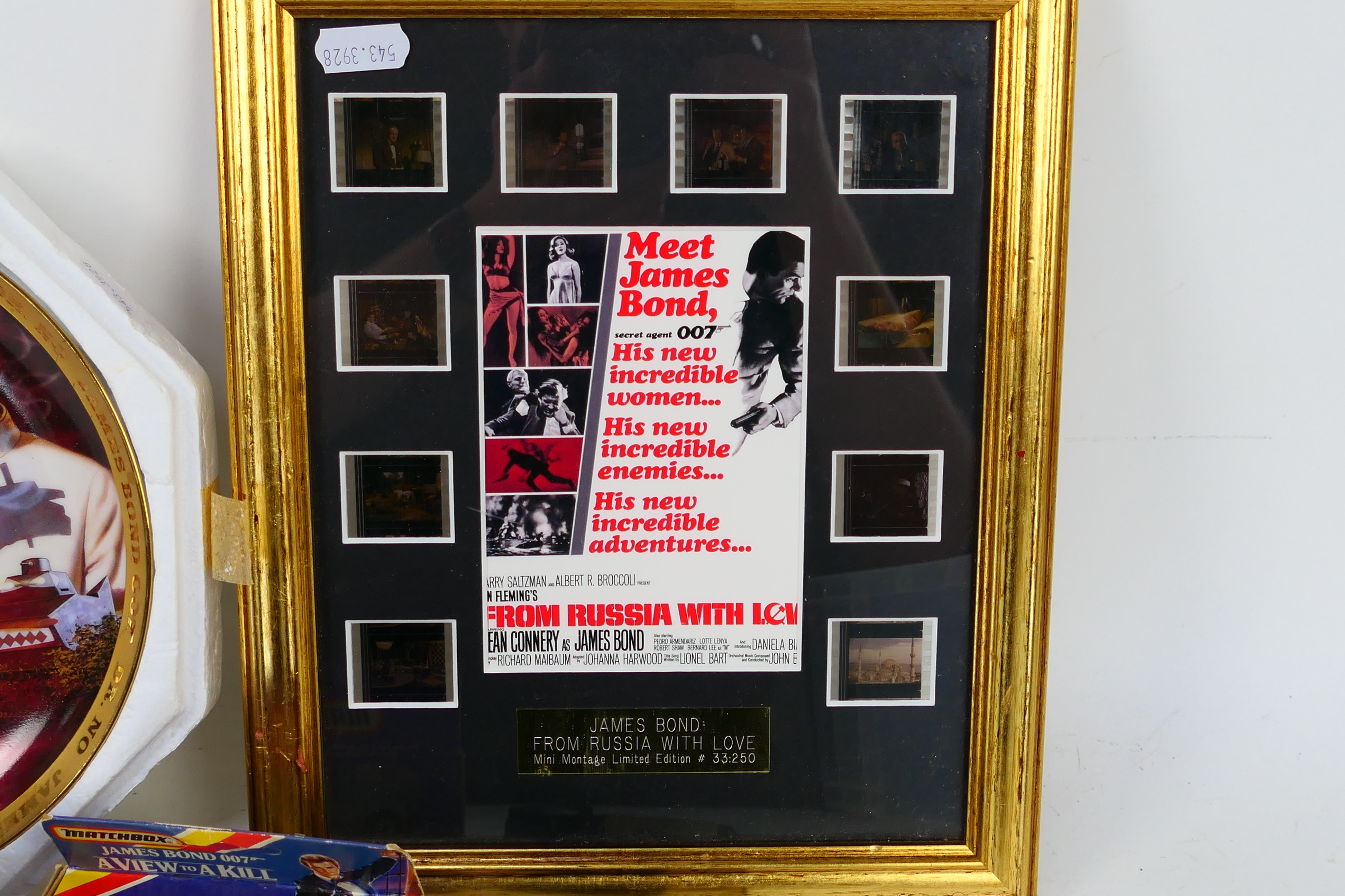 James Bond 007 - A quantity of James Bond related collectables to include a limited edition From - Image 3 of 6