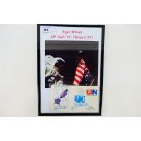 Astronaut autograph, Edgar Dean Mitchell,