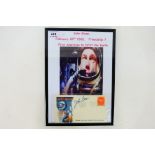 Astronaut autograph, John Herschel Glenn Jr, Friendship 7,