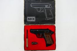 WITHDRAWN - THIS LOT WILL BE IN A FUTURE AUCTION A Reck PK800 8mm blank firing pistol,