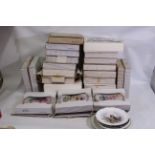 A quantity of boxed collector plates to include three Villeroy & Boch Russian Fairy Tales series