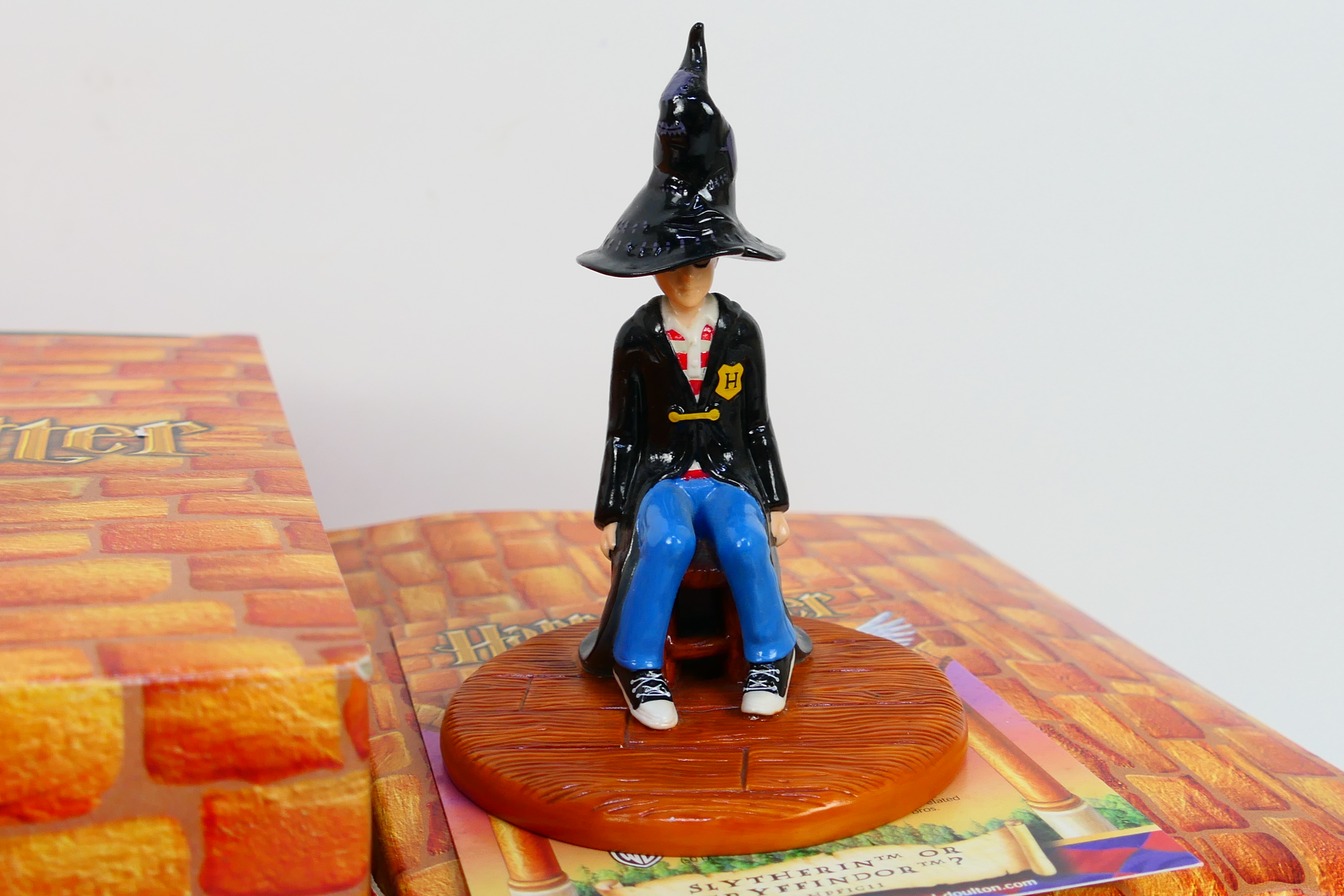 Royal Doulton - Four boxed Harry Potter figures comprising # HPFIG17, # HPFIG11, - Image 6 of 8