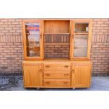 An Ercol Windsor sideboard / display cabinet,