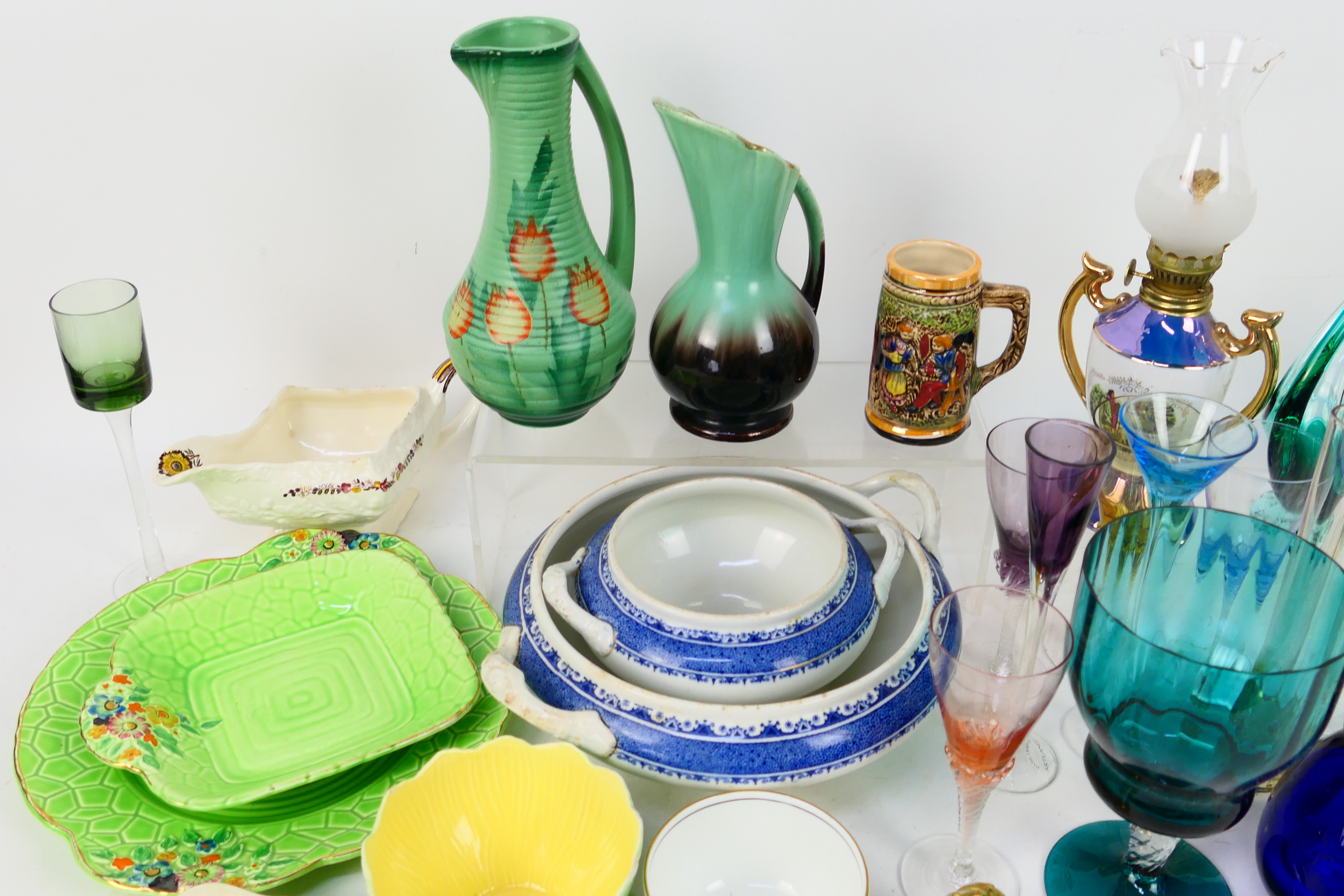 A collection of ceramics and glassware to include Caithness, Kelsboro Ware, Masons and other, - Image 2 of 6