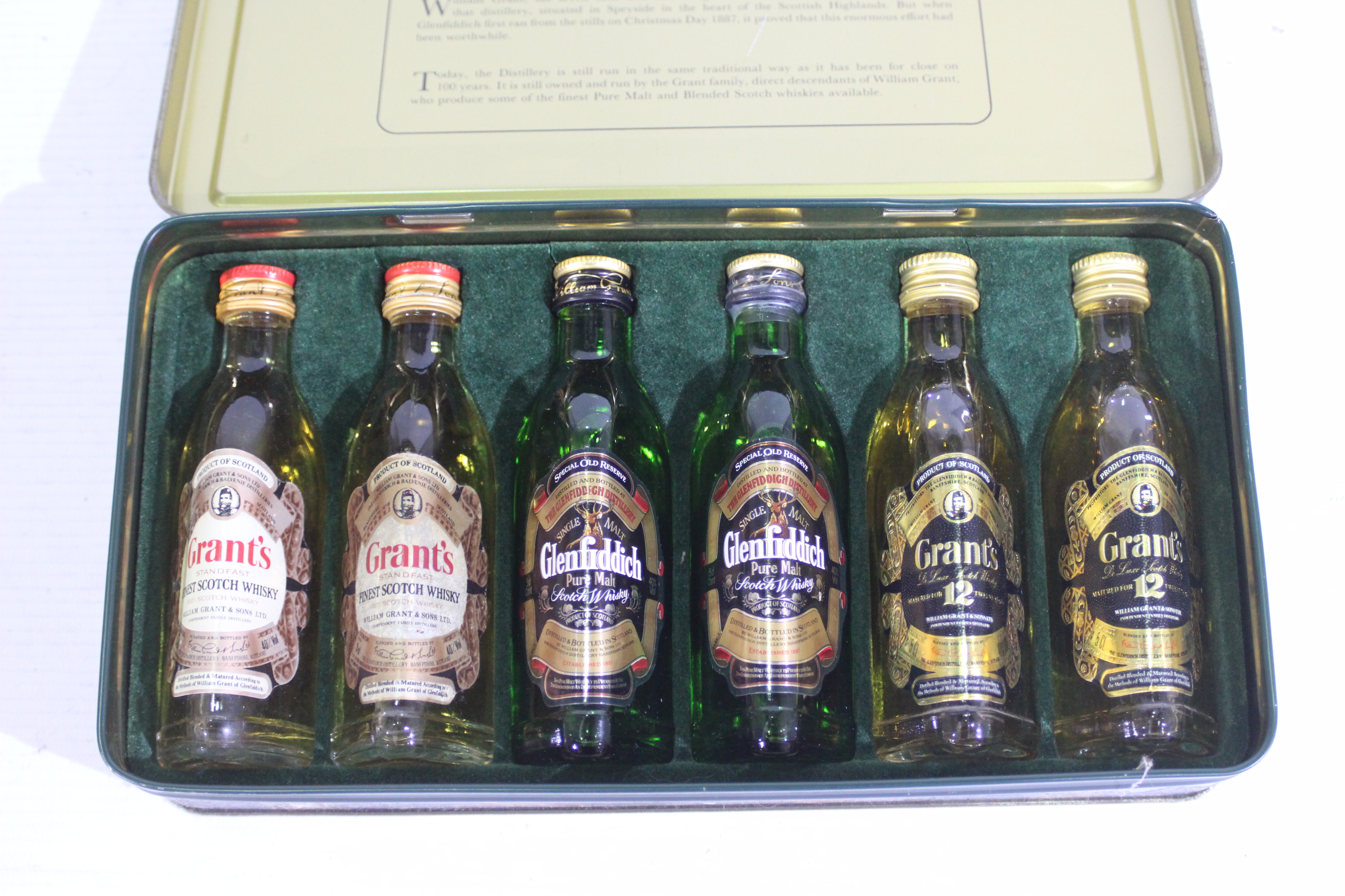 A William Grant's Miniature Collection comprising six miniatures, all 5cl and 40% ABV, - Image 2 of 3