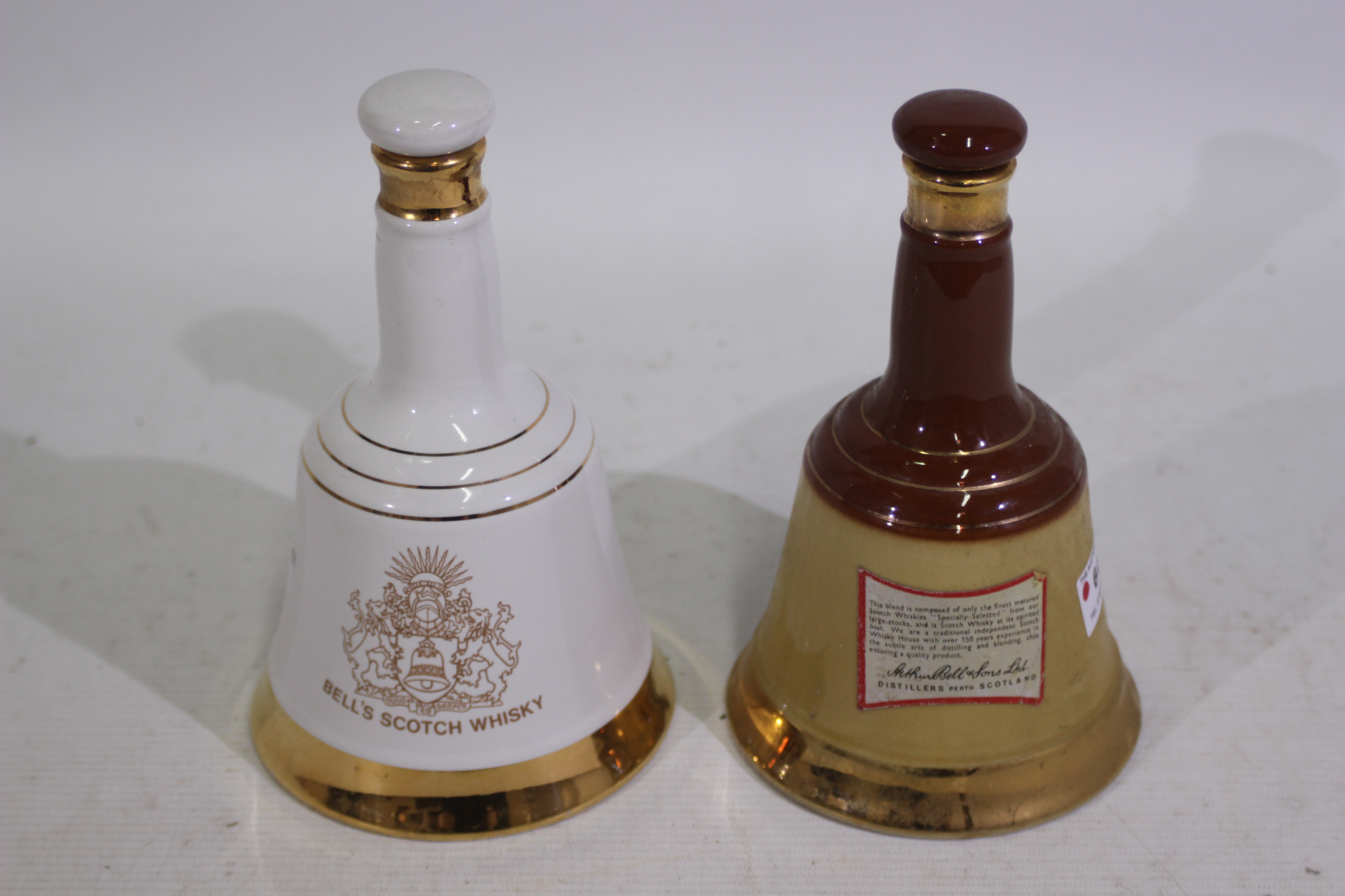 Two Bell's whisky decanters, 50cl and 40% ABV, one a royal commemorative. - Image 2 of 3