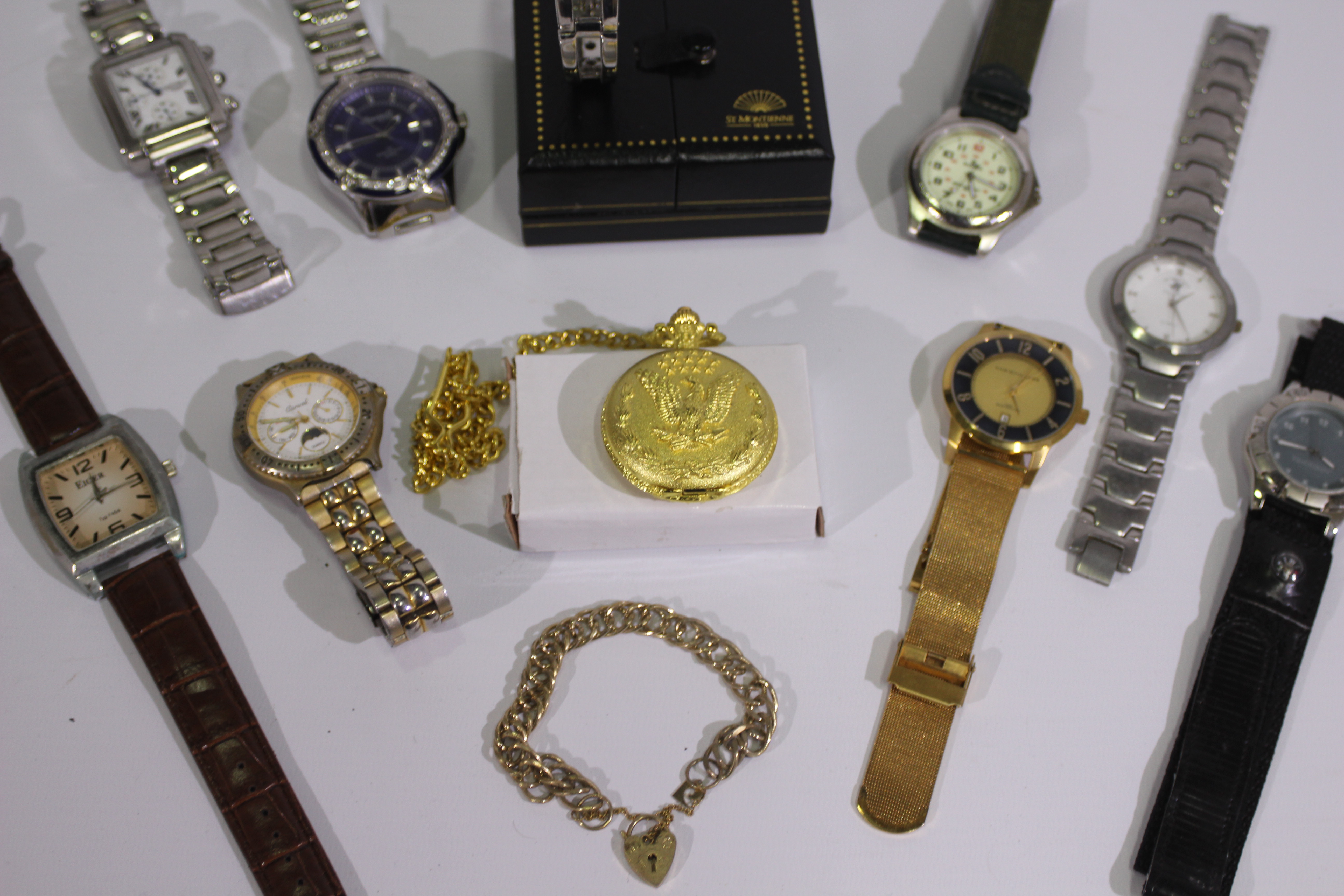 A collection of wrist watches to include Carvel, Christin Lars, Eigar, Ingersoll and other. - Image 7 of 8