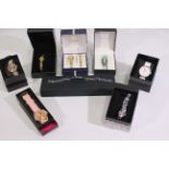 A collection of boxed fashion watches to include Limit, French Connection, Eternity and other.