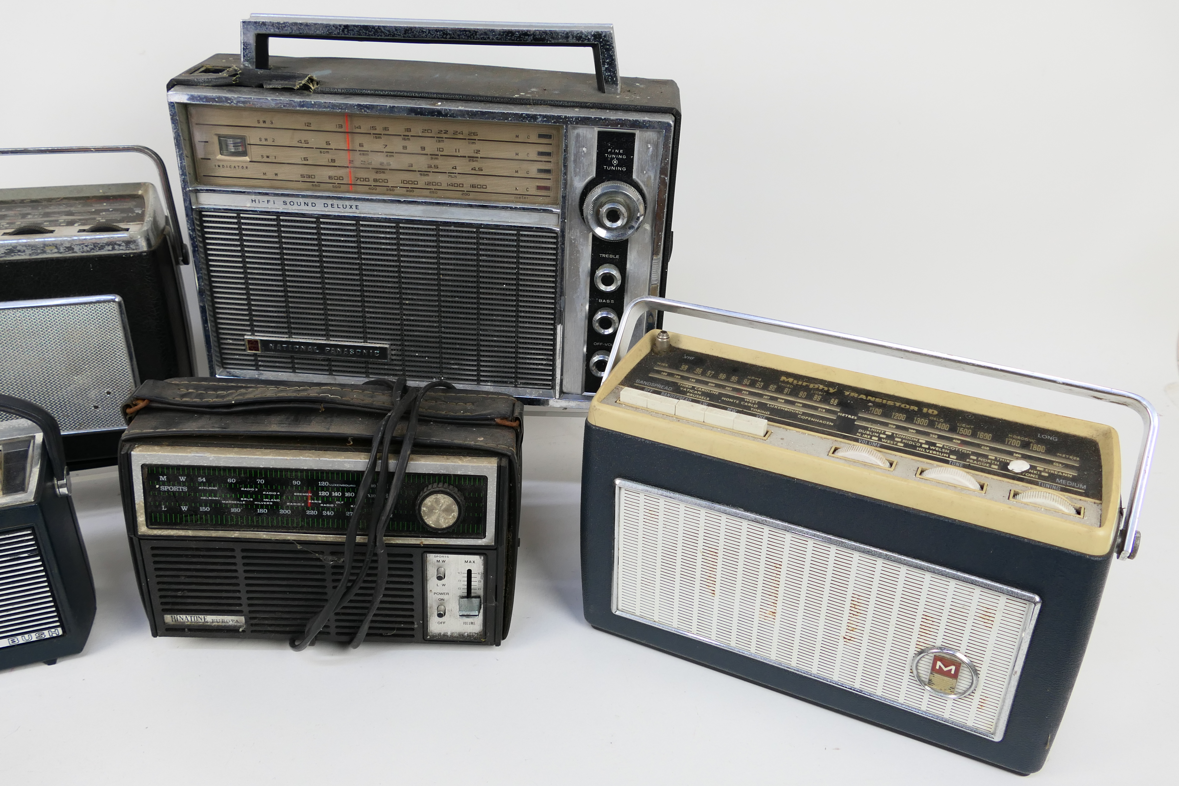 Vintage Radios - Lot to include a National Panasonic, Binatone Europa, - Image 3 of 3