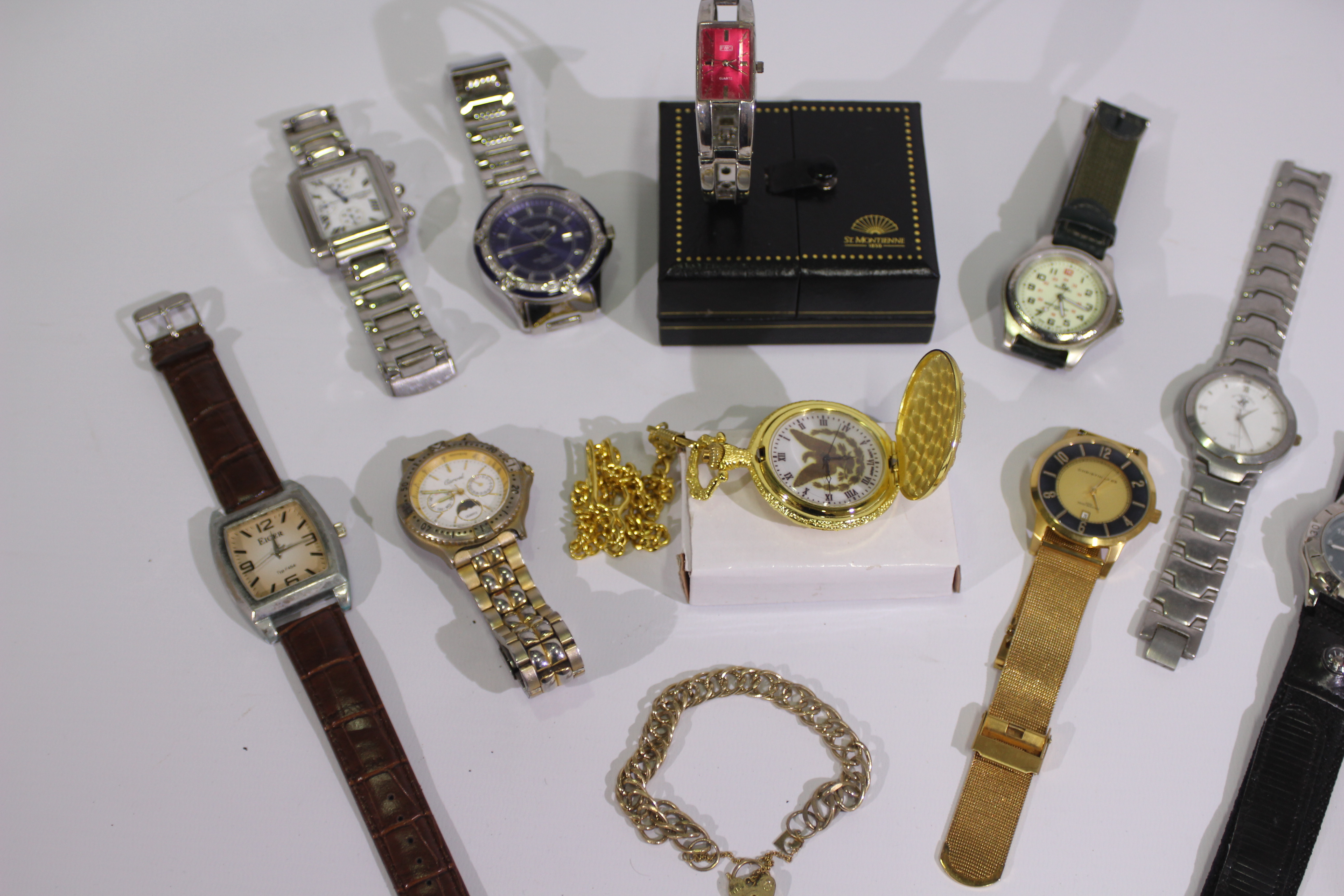 A collection of wrist watches to include Carvel, Christin Lars, Eigar, Ingersoll and other. - Image 5 of 8