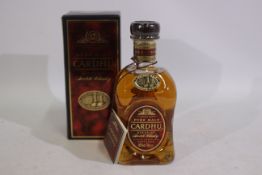 A 70cl bottle of Cardhu 12 year old whisky, 40% ABV, contained in carton.