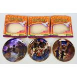 Royal Doulton - Three boxed Harry Potter wall plates, # HPWP4 The Mirror Holds The Answer,