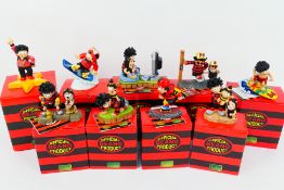Robert Harrop - Nine boxed figures / groups from the Beano Dandy Collection comprising # BP01