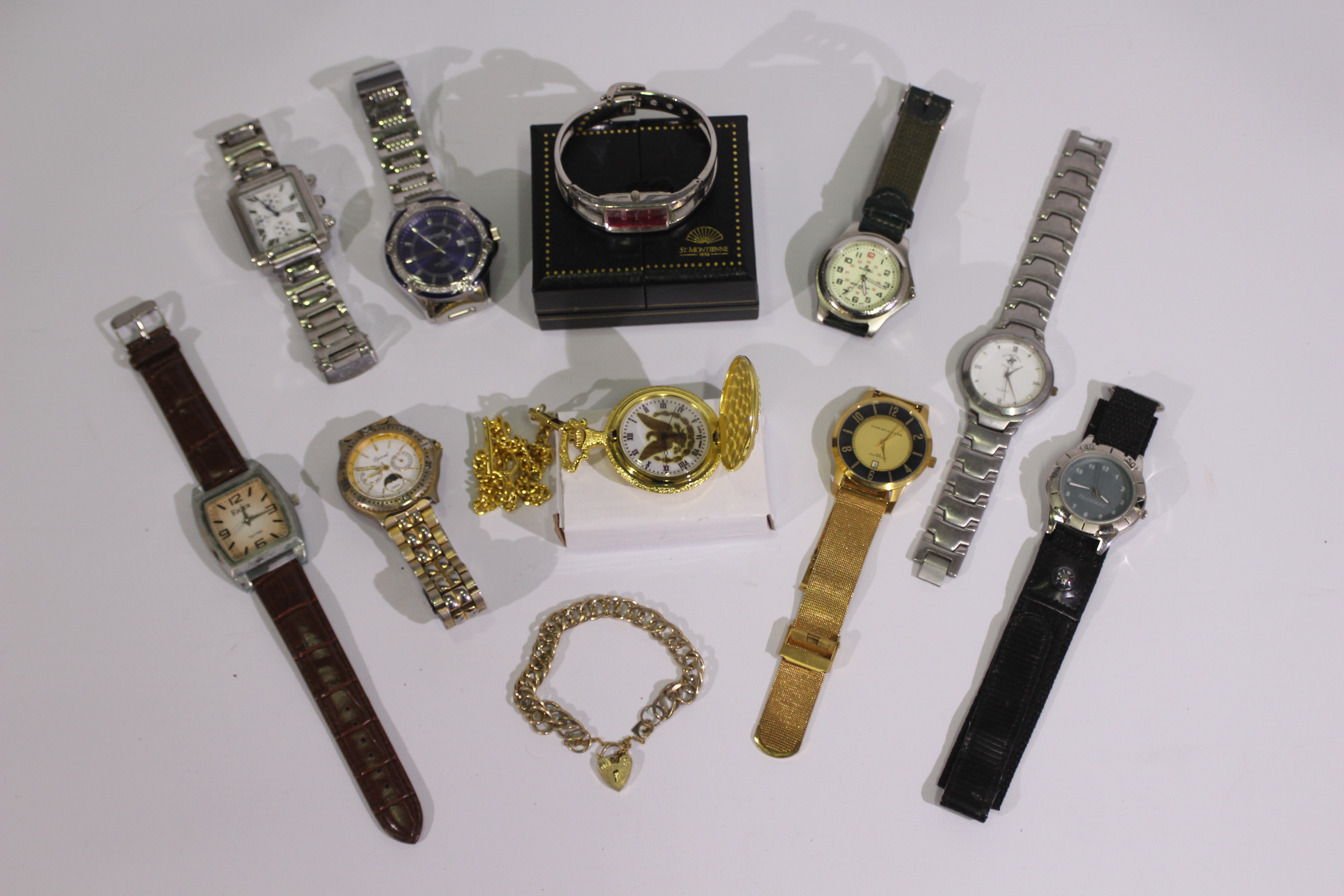 A collection of wrist watches to include Carvel, Christin Lars, Eigar, Ingersoll and other. - Image 2 of 8