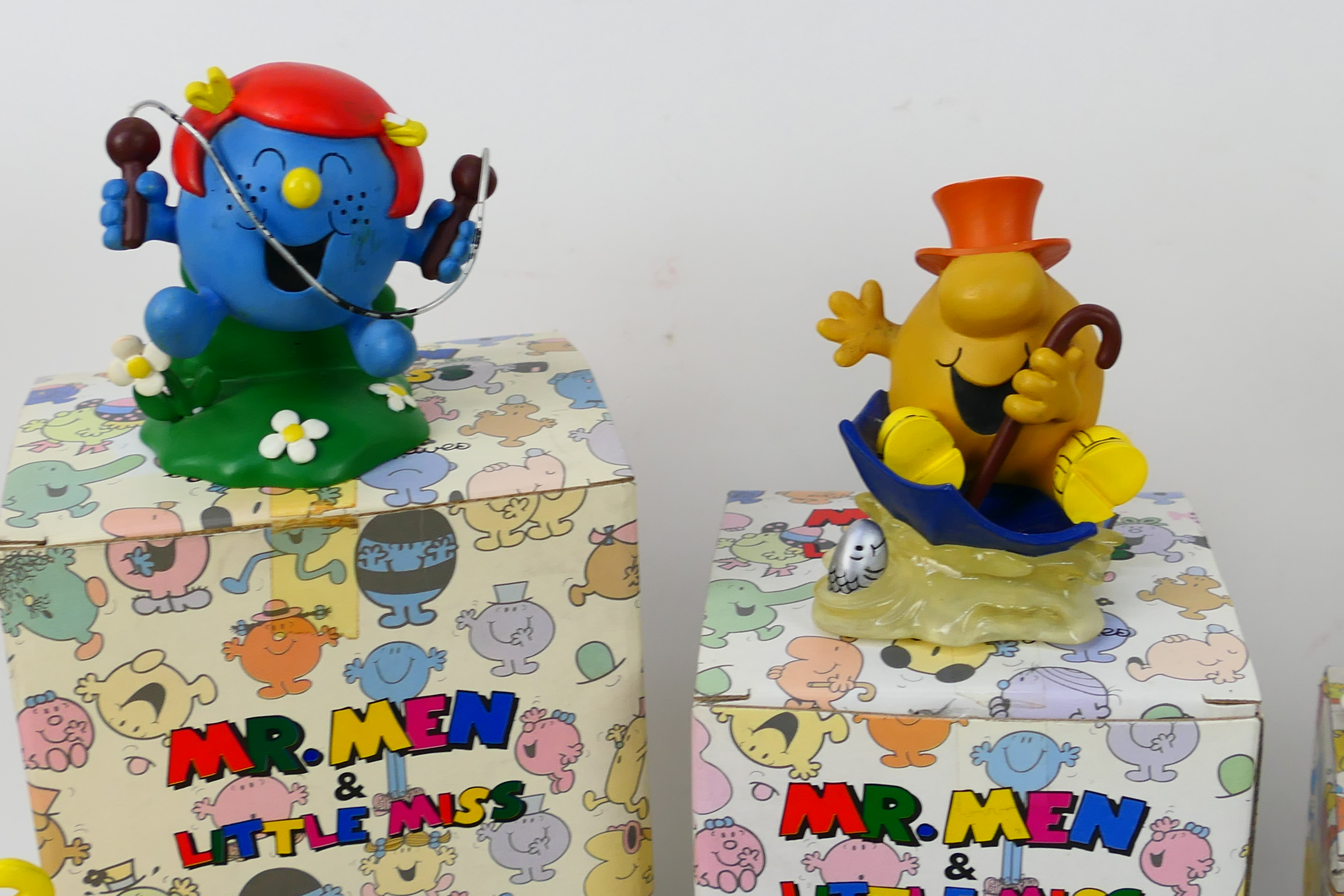 Eight boxed Royal Doulton Roger Hargreaves Mr Men and Little Miss figures. - Image 2 of 5