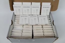 Unused Retail Stock - A quantity of boxed Lightning To USB Cables, suitable for Apple iPhone.